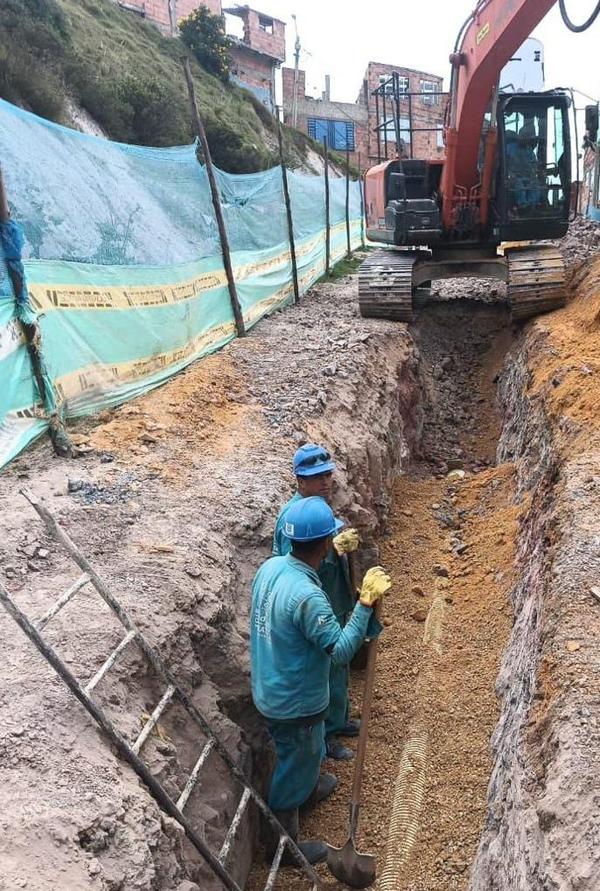 Compactación de subrasante para vía urbana en Bogotá